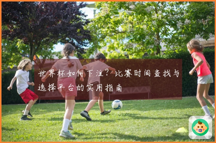 世界杯如何下注？比赛时间查找与选择平台的实用指南