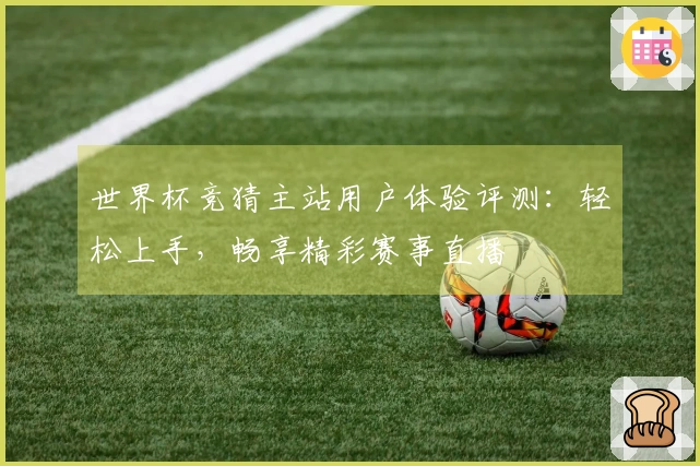 世界杯竞猜主站用户体验评测：轻松上手，畅享精彩赛事直播