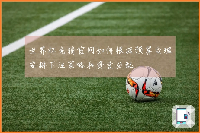 世界杯竞猜官网如何根据预算合理安排下注策略和资金分配