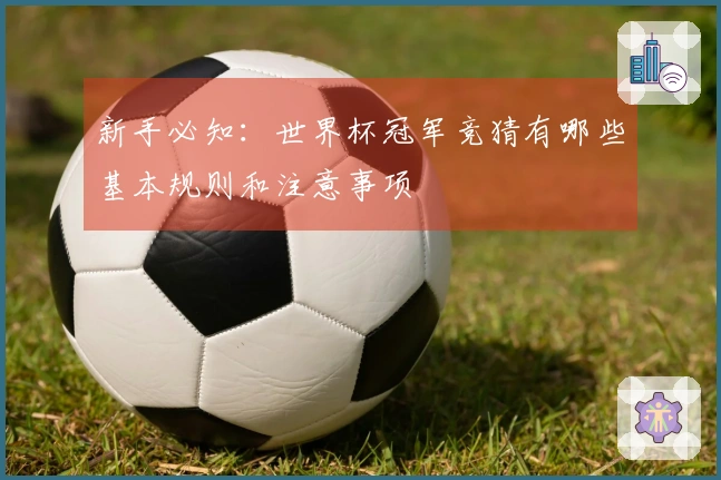 新手必知：世界杯冠军竞猜有哪些基本规则和注意事项